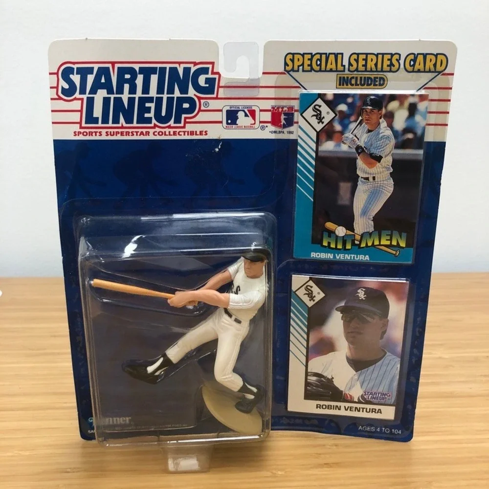 Kenner Starting Lineup Robin Ventura Kids Collectors White‎ 1993 MLB Figure